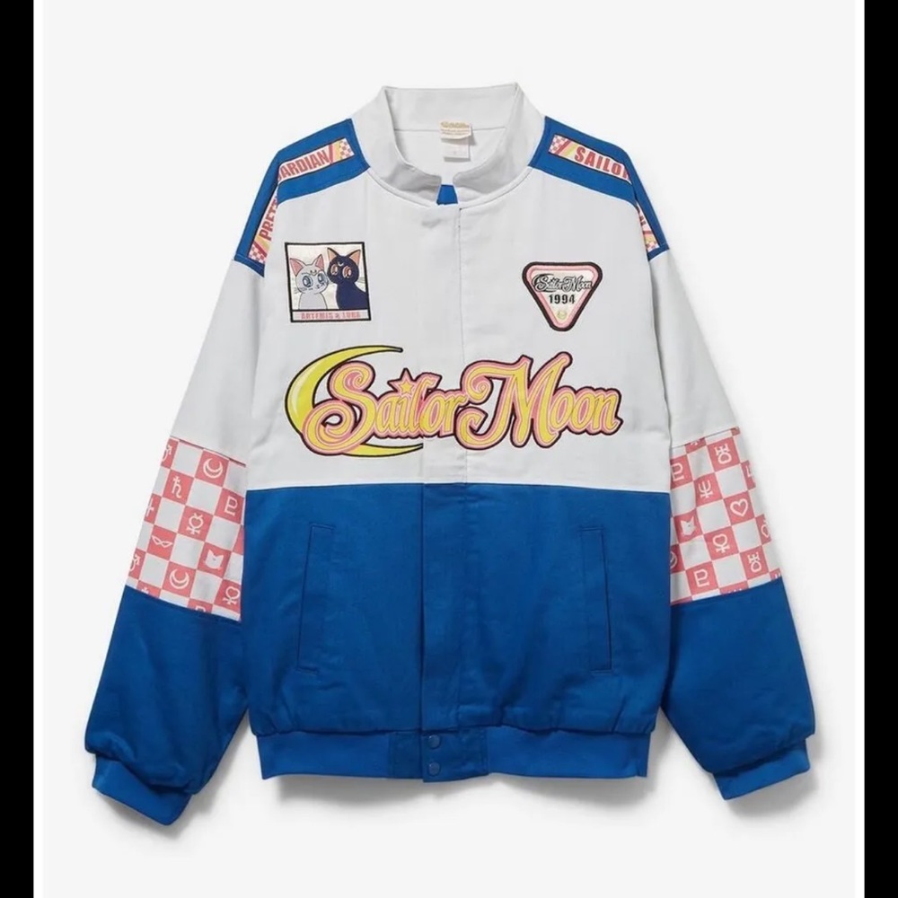Pretty Guardian Sailor Moon Racing Jacket - SIZE Medium Unisex